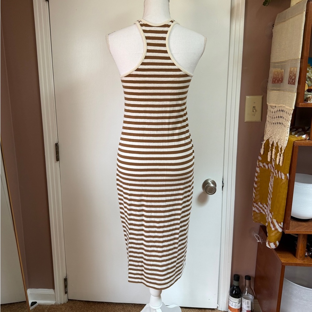 Striped Racerback Dress - Picture 2 of 4
